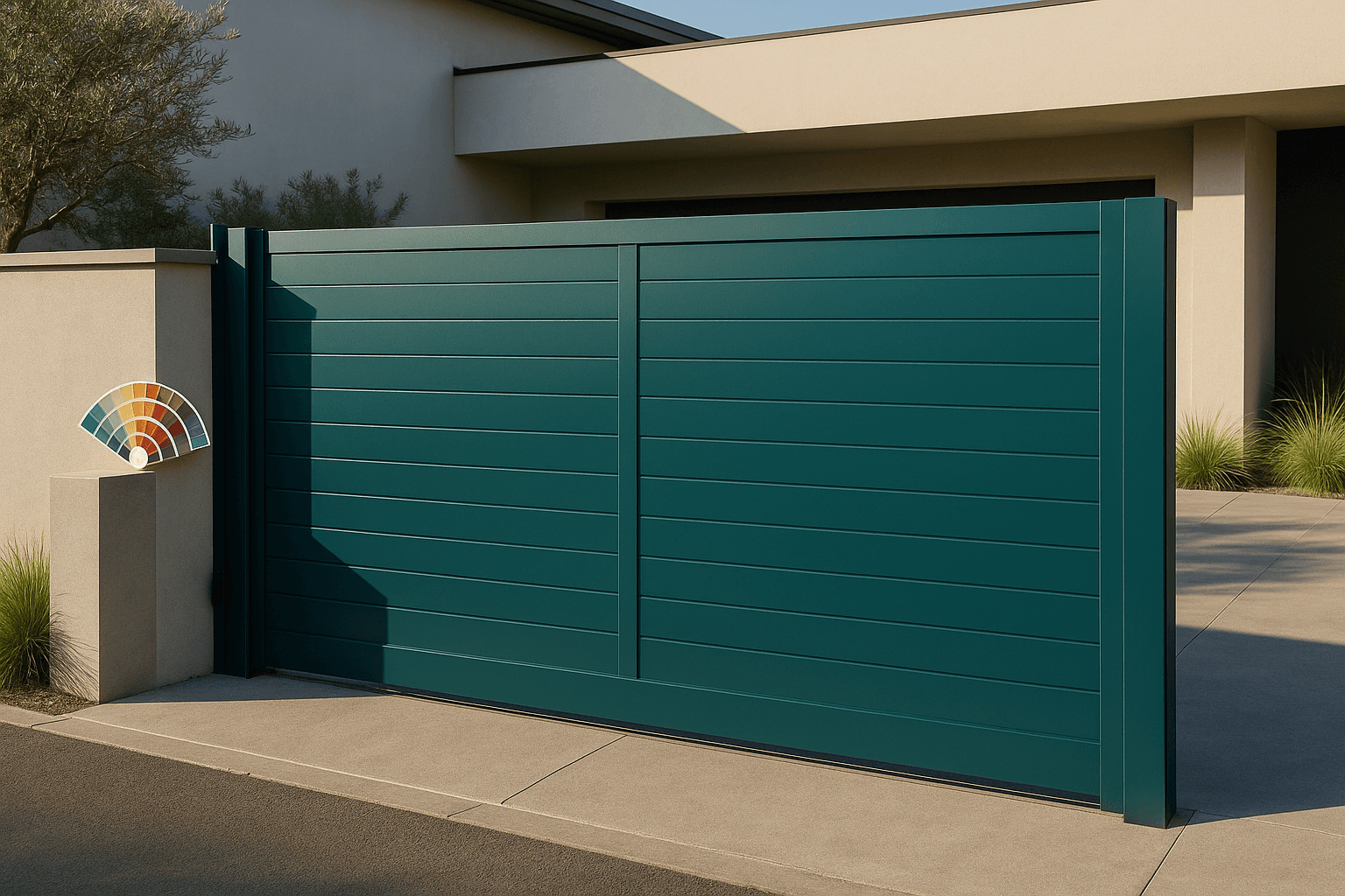 Pintura e Personalização de Portões Metálicos