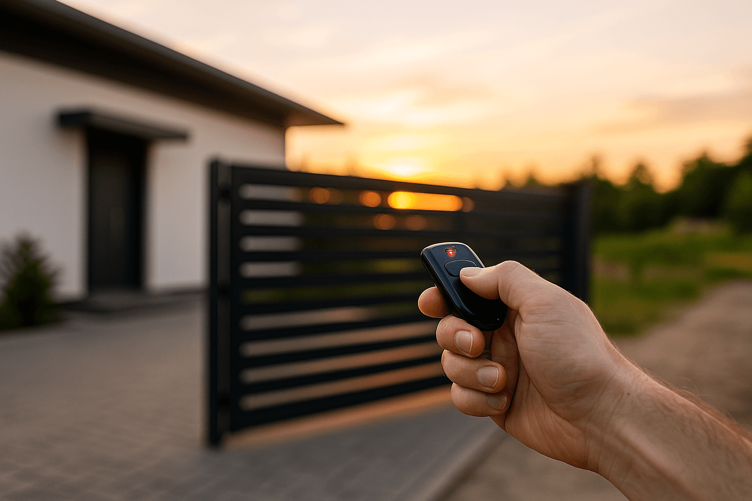 Portões Automáticos (Controle Remoto e Sistemas Modernos)